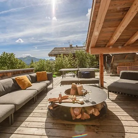 L'ecrin Des Aravis - Piscine, Sauna & Jacuzzi 샬레