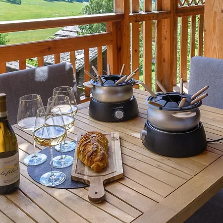 L'ecrin Des Aravis - Piscine, Sauna & Jacuzzi 라클루자